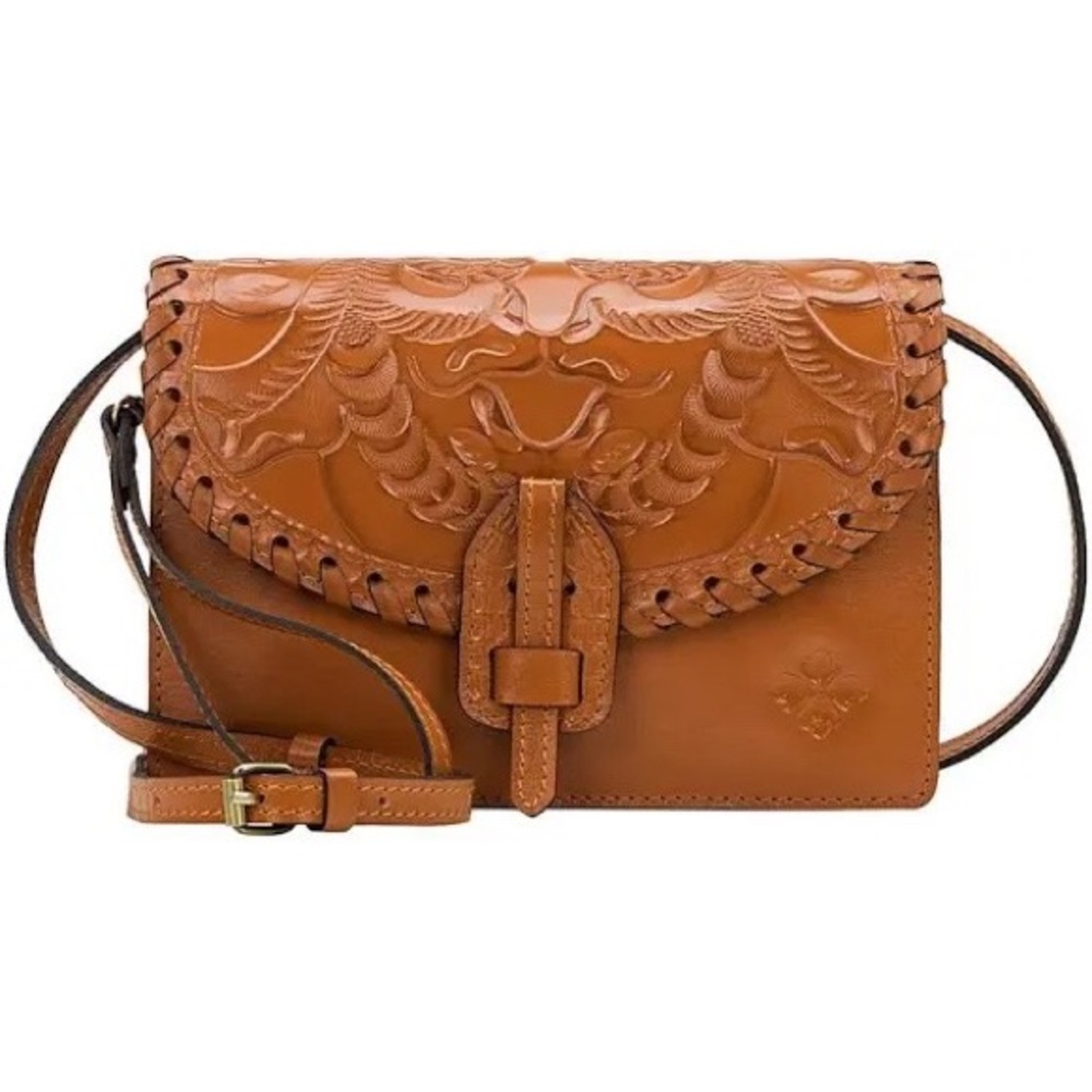 Patricia Nash Lanza Leather Crossbody Bag